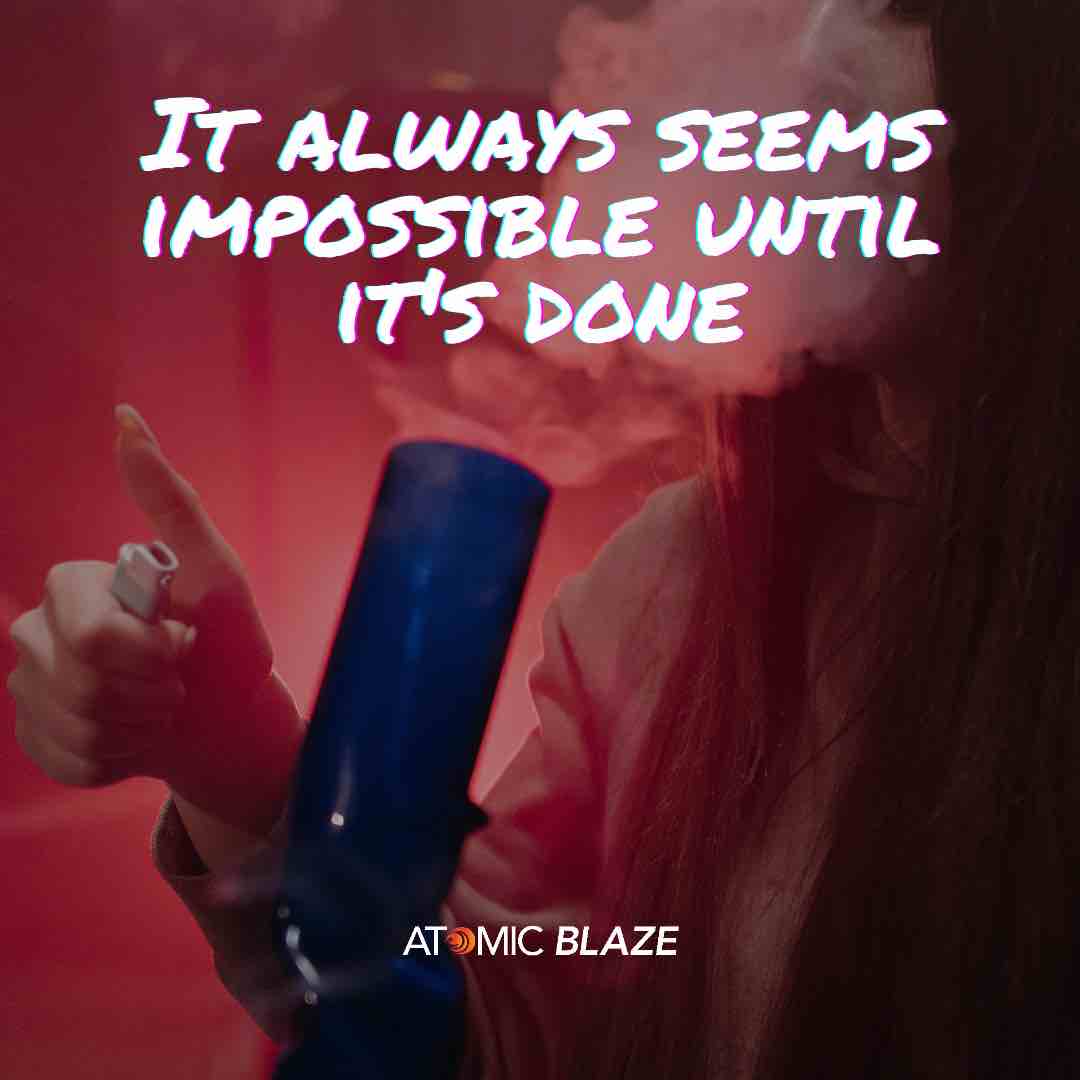 Buy a small bong from Atomic Blaze and get free shipping from Sarasota, FL